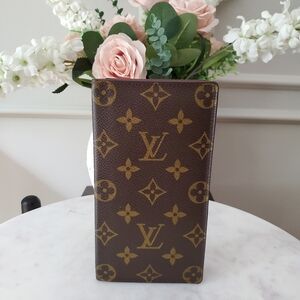 Louis Vuitton Monogram Bifold Wallet & Checkbook Holder